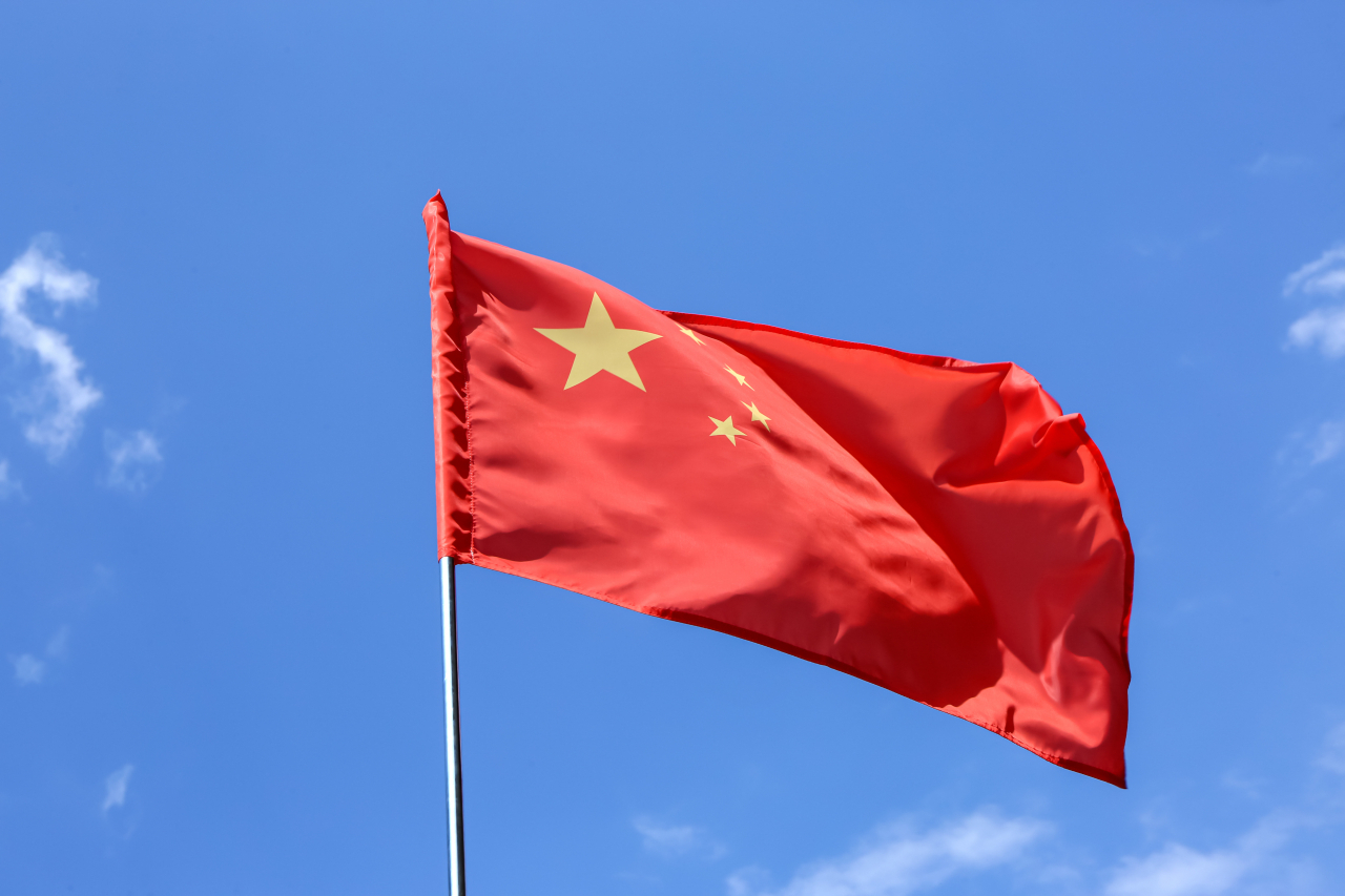 Chinese national flag (Photo - 123rf)