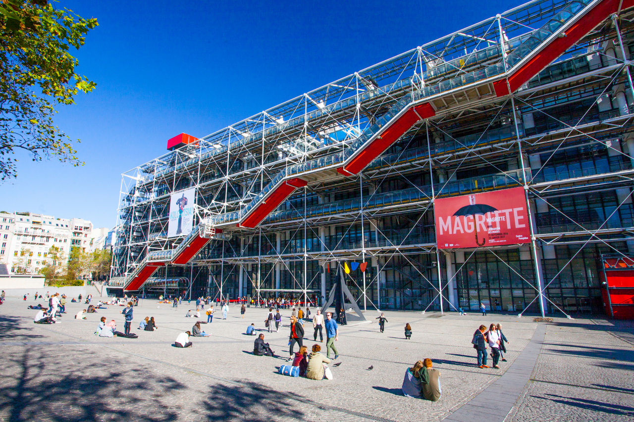The Centre Pompidou in Paris (Hanwha)