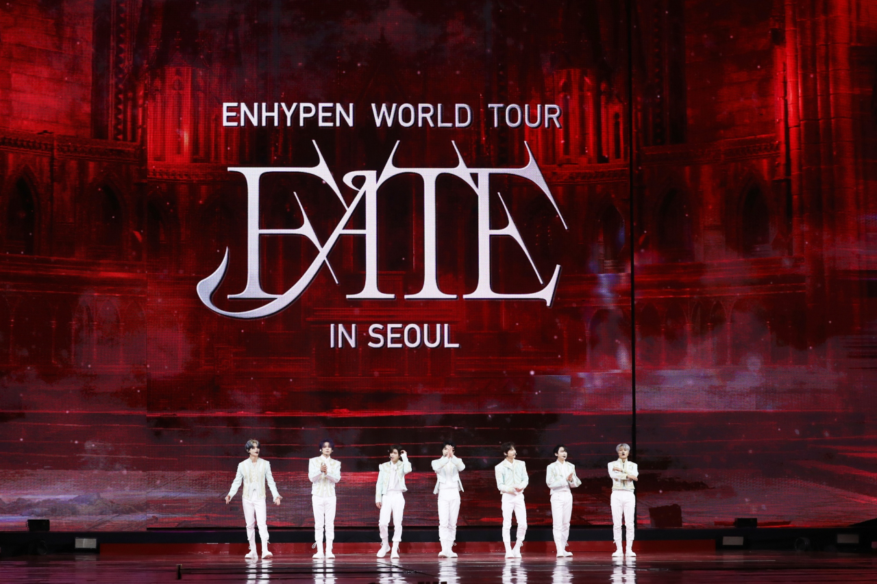 Herald Review Enhypen thrives with 'Fate' world tour