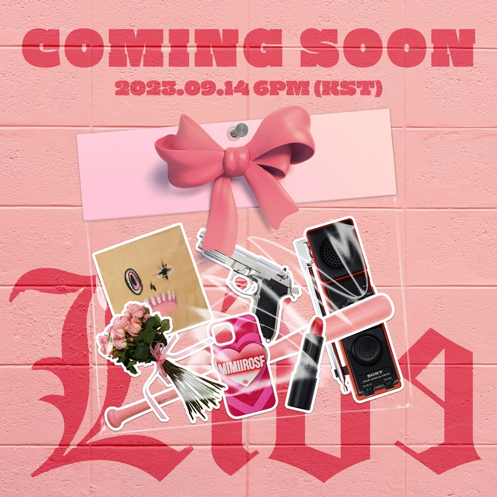 Teaser poster for Mimiirose's upcoming album (Yes Im Entertainment)