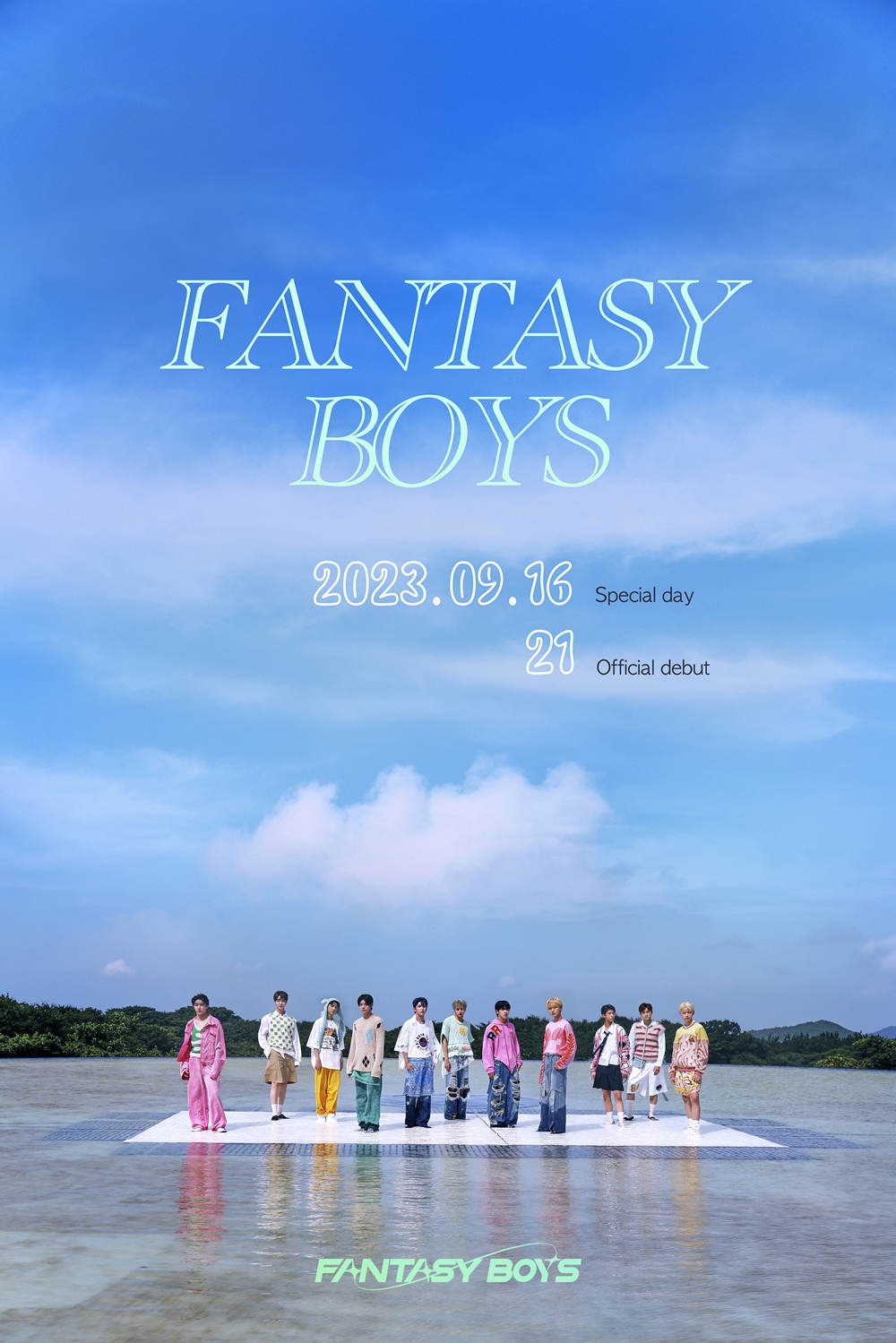 Debut poster of Fantasy Boys. (PocketDol Studio)