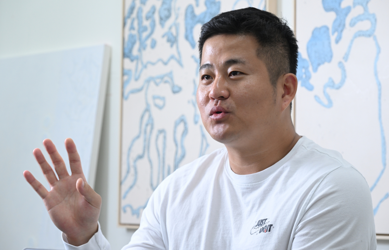 Lim No-sik speaks during an interview on Aug. 28. (Im Se-jun/The Korea Herald)