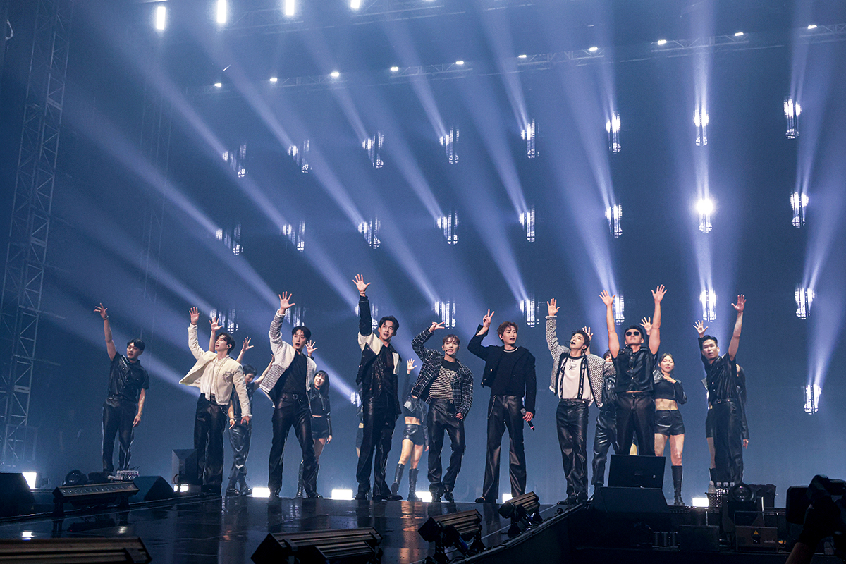 Boy band 2PM holds its 15th anniversary concert, 