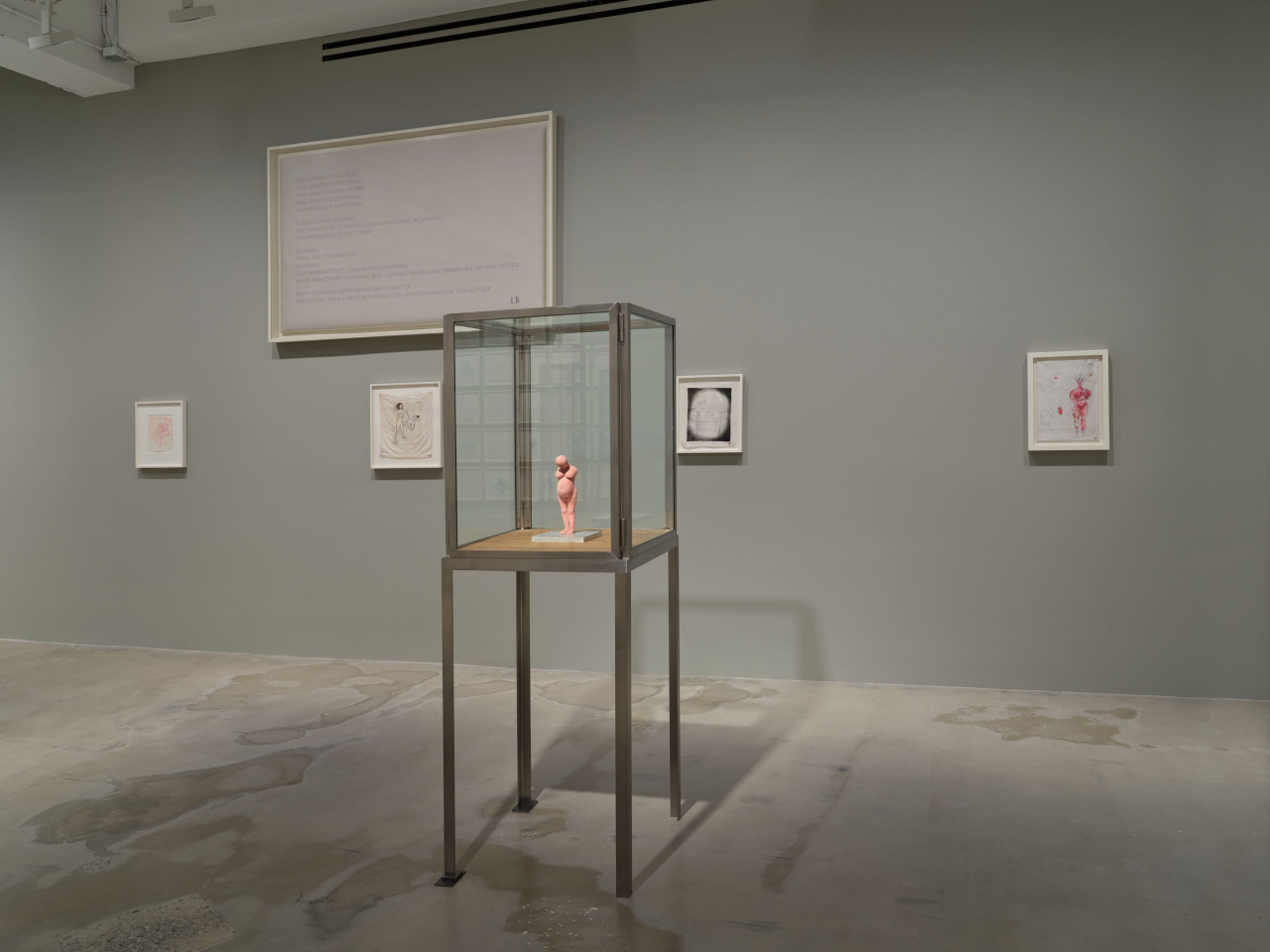 An installation view of 