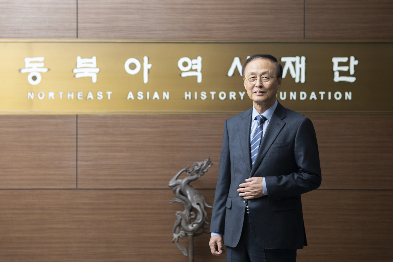 Lee Young-ho, president of the Northeast Asian History Foundation