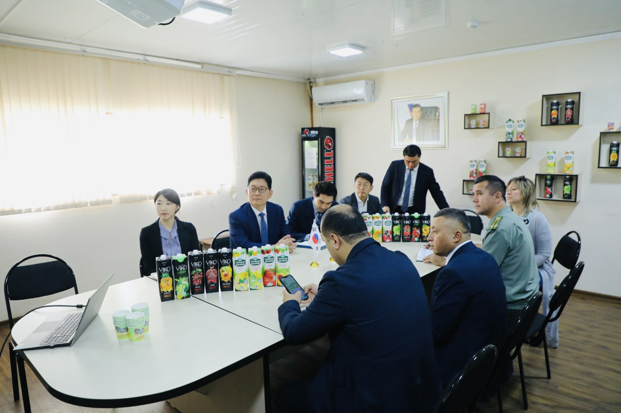 Uzbekistan's customs committee showcases ongoing reforms and development in customs administration capabilities in Tashkent on Friday. (Uzbekistan's customs committee)