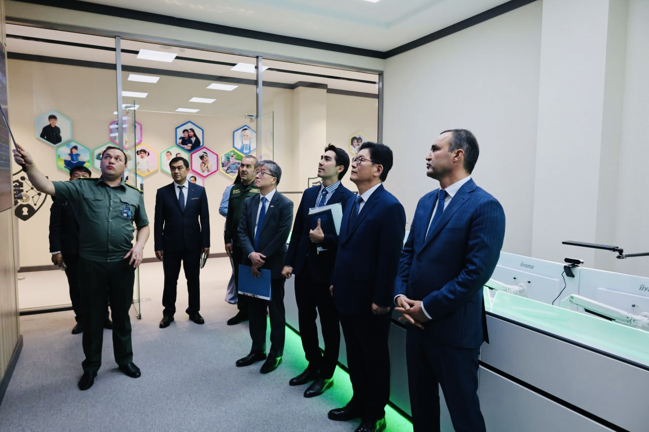 Uzbekistan's customs committee showcases ongoing reforms and development in customs administration capabilities in Tashkent on Friday. (Uzbekistan's customs committee