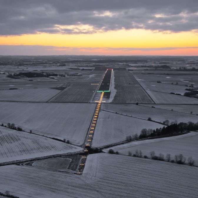 A view of UAS Denmark Test Center located in Hans Christian Andersen Airport. (City of Odense)