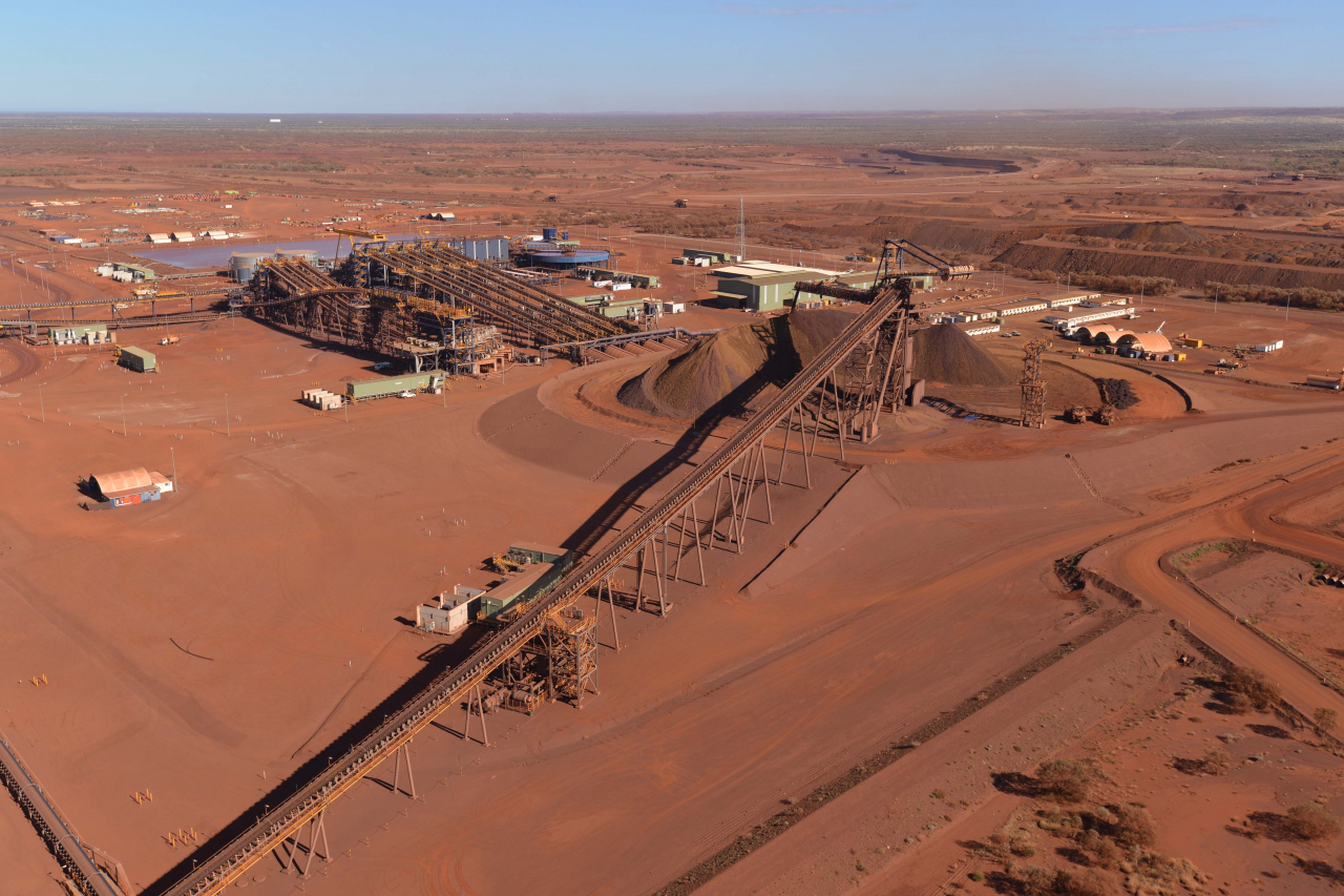 Roy Hill's mine in Pilbara, Western Australia (Posco Holdings)