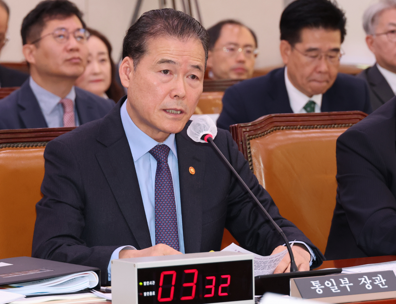 Unification Minister Kim Yung-ho. (Yonhap)