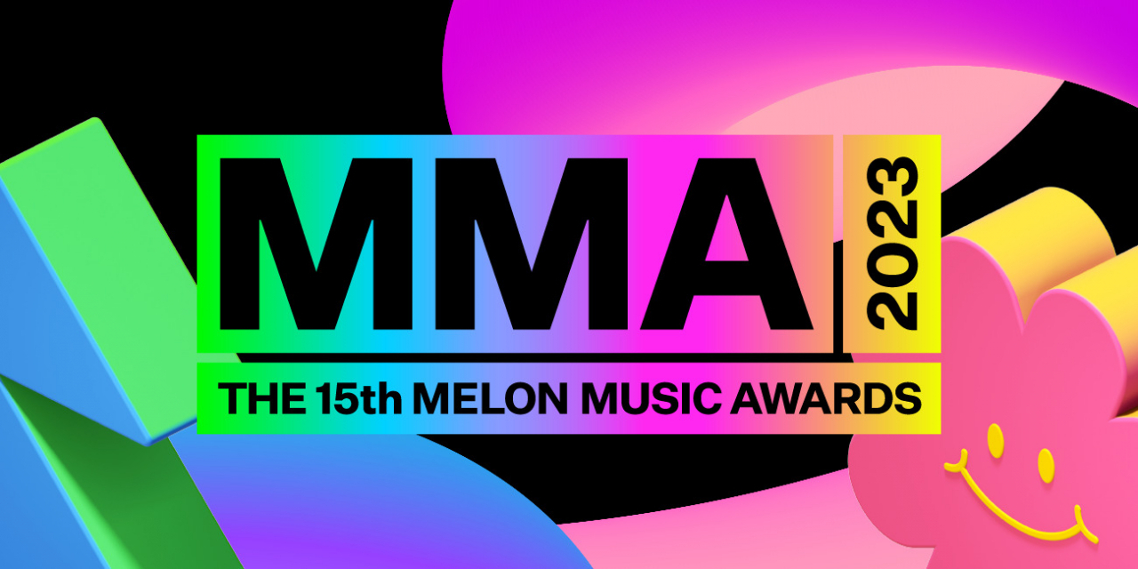 The logo for the 15th Melon Music Awards, or MMA 2023, which is set to take place Dec. 2 at the Inspire Arena in Incheon. (Melon)