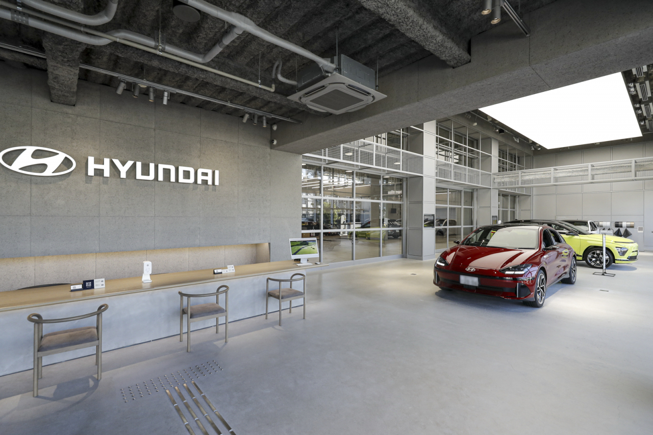 Hyundai Mobility Japan's Experience Center in Yokohama (Korea Automobile Journalists Association)