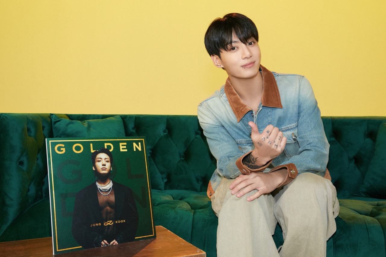 Jungkook releases first official solo album, 'Golden,' on Friday. (Big Hit Music)