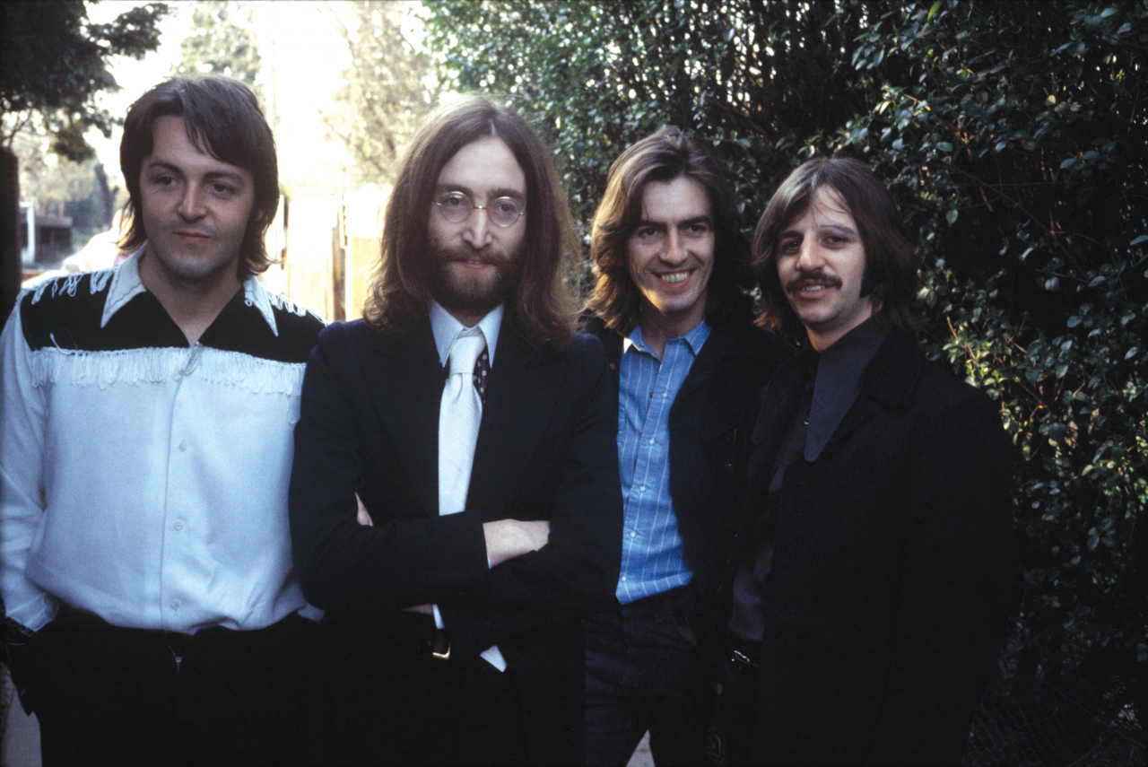 From left: Members of The Beatles Paul McCartney, John Lennon, George Harrison and Ringo Starr (APPLE CORPS LTD)