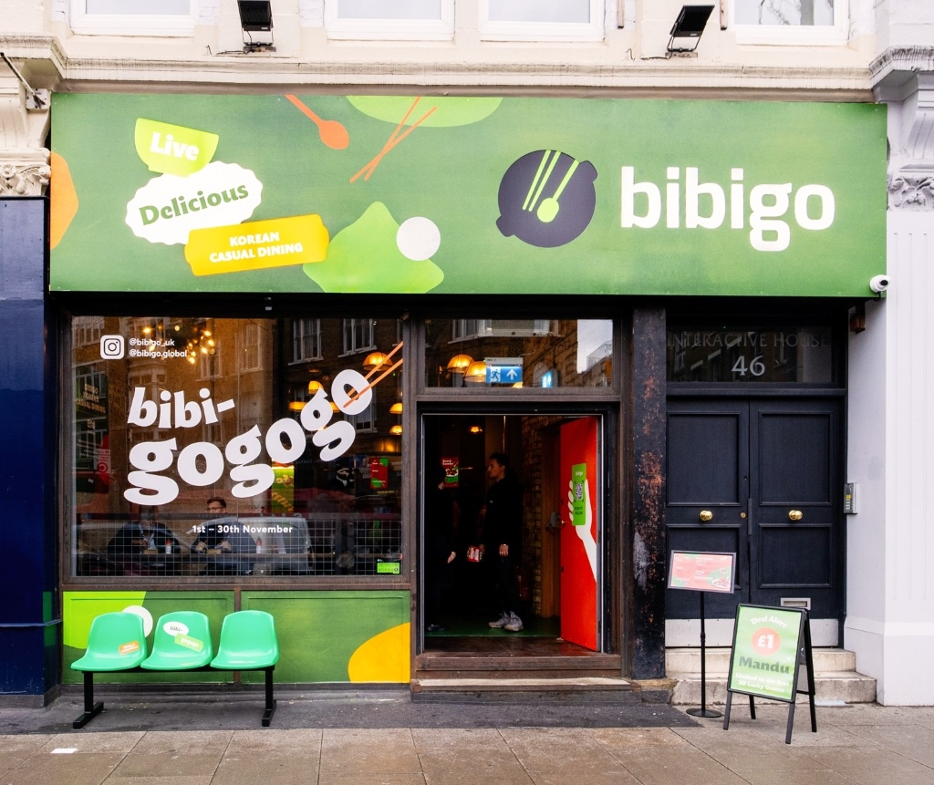 A Bibigo pop-up store in Shoreditch, London (CJ CheilJedang)