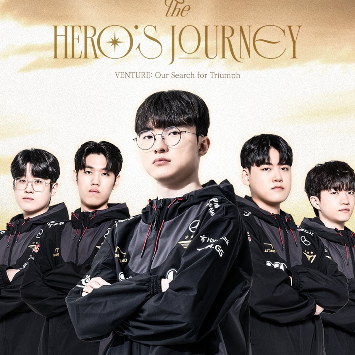 Members of SKT T1 (Official X account of T1)