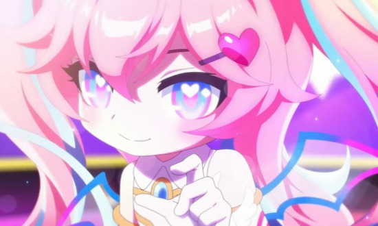 A screengrab from a Nexon animated video for MapleStory purportedly shows a controversial hand gesture. (YouTube)