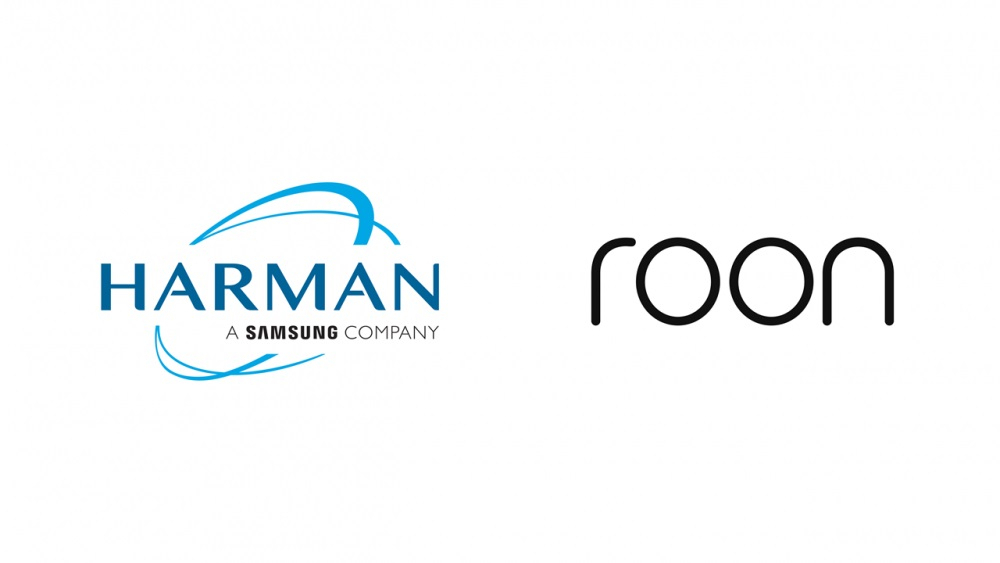 Harman and Roon logos (Samsung Electronics)