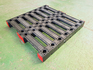 A zero carbon pallet made from recycled plastic waste (SangjinARP)
