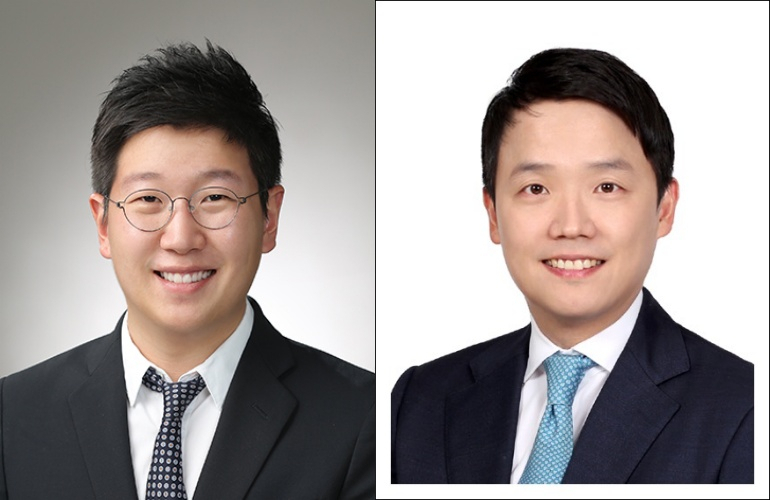 Newly appointed partners Kim Gi-hong (left) and Moon Ho-joon (McKinsey & Company)