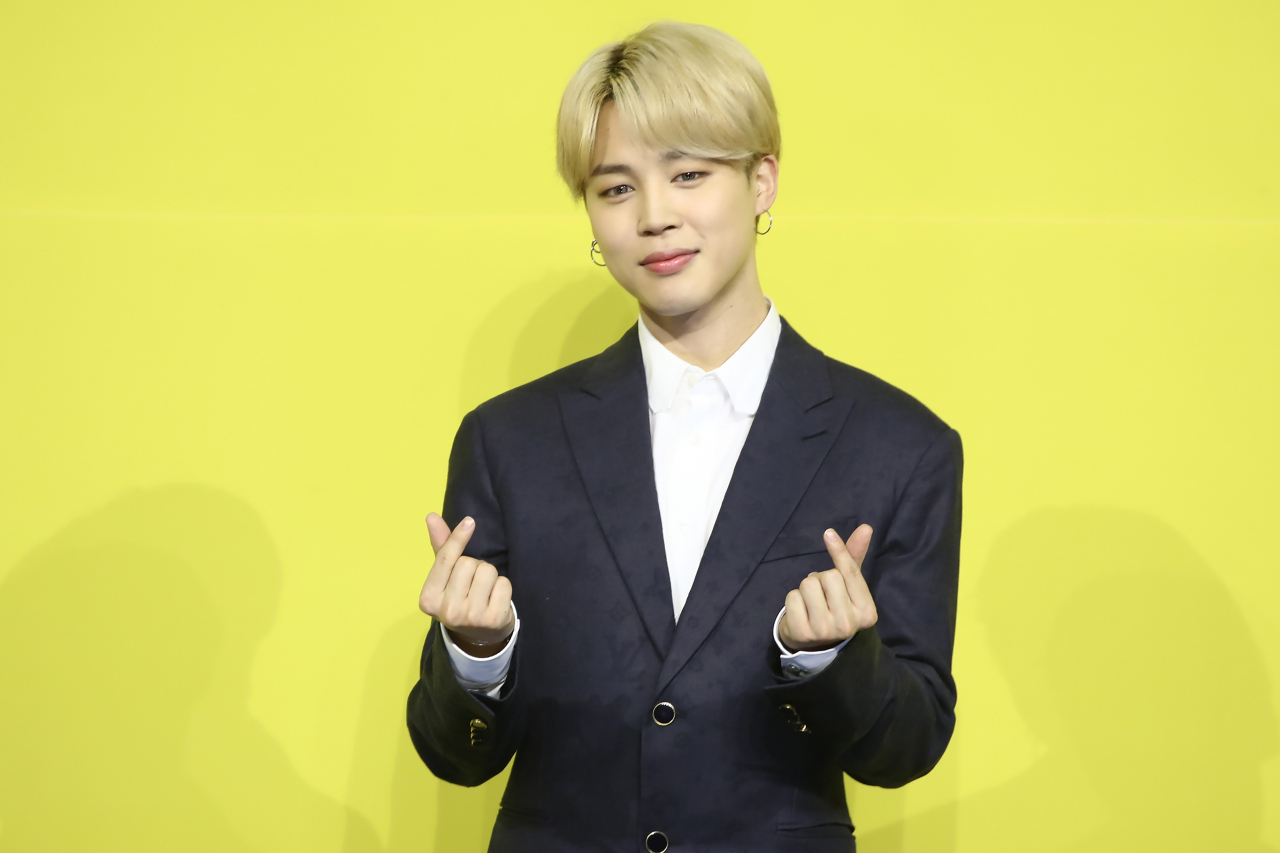 Picture of Jimin from boyband group BTS. (Herald DB)