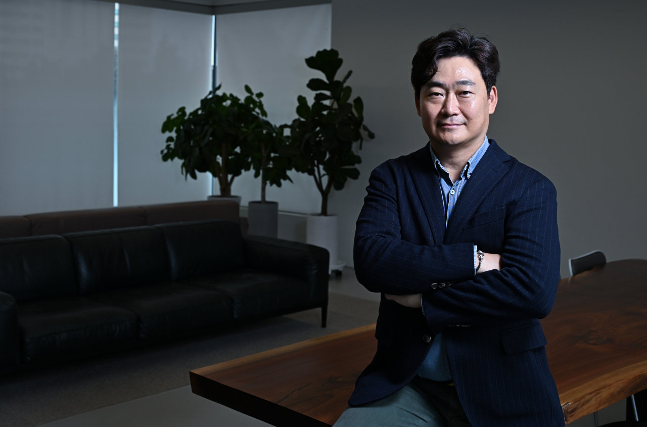 South Korean design software developer Zyx Technology CEO Choi Jong-bok (Im Se-joon/The Korea Herald)