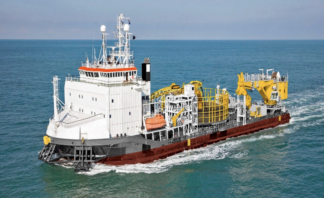 Taihan’s newly acquired cable-laying vessel (Taihan Cable & Solution)