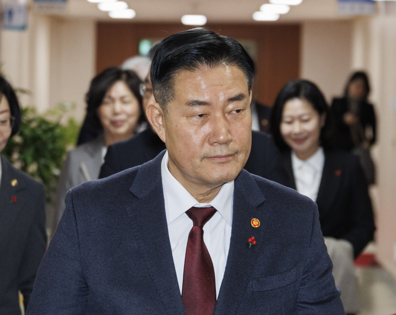 Defense Minister Shin Won-sik