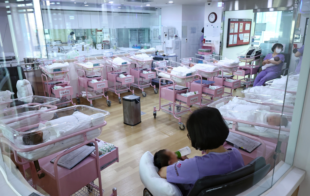 A public postpartum care center in Seoul, Dec. 26 (Yonhap)