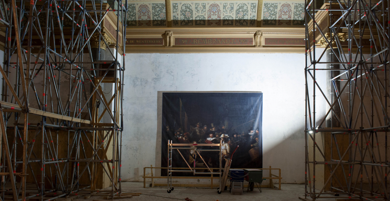 A still image from documentary film “The New Rijksmuseum — The Film” (MMCA)