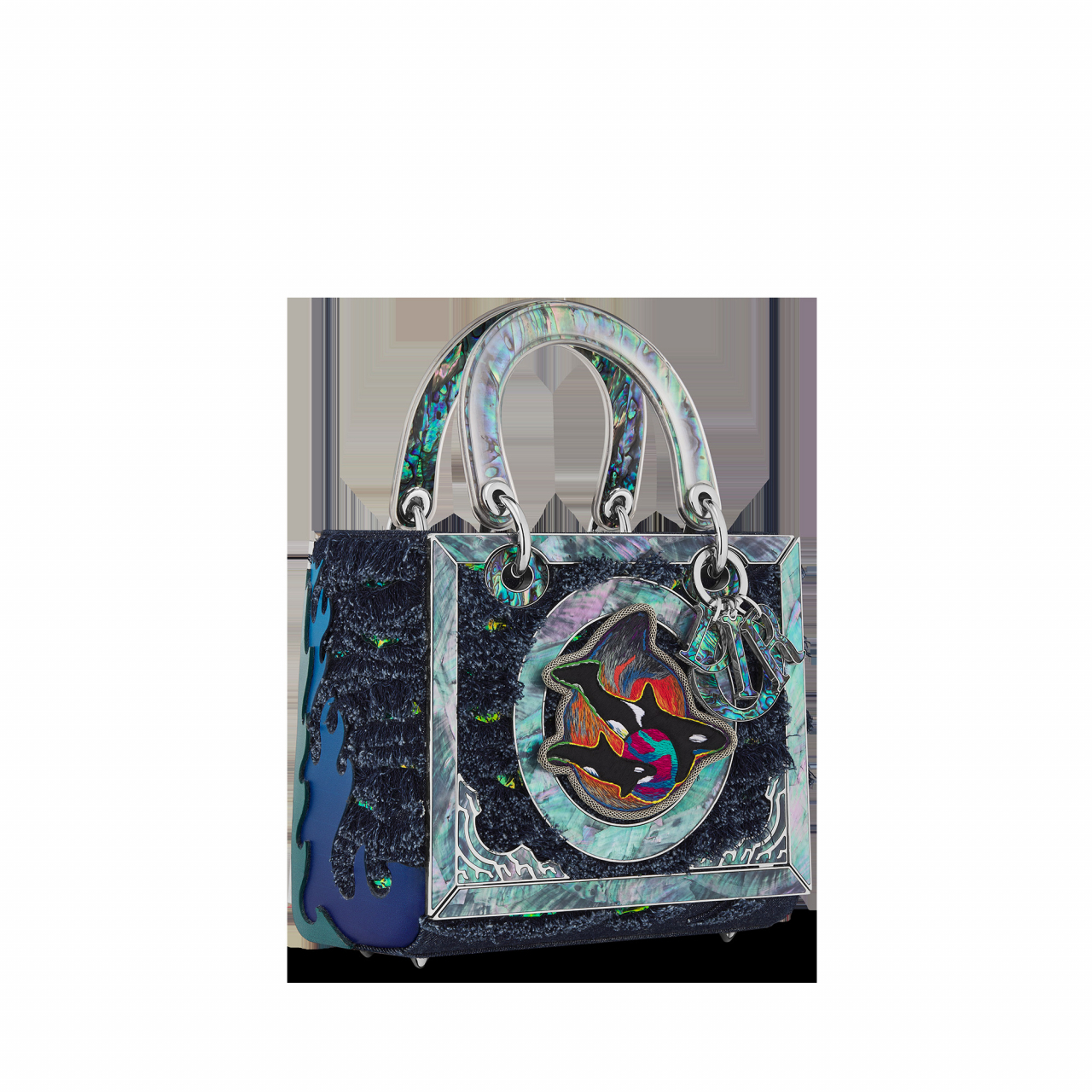 A Lady Dior bag made in collaboration with Zadie Xa for the eighth edition of the Dior Lady Art project (Courtesy of Dior)