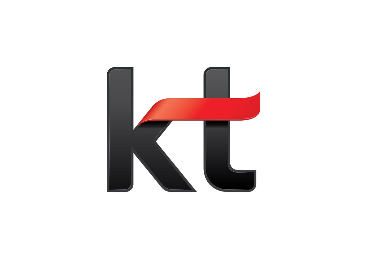 An image provided by KT Corp. shows its corporate logo. (Yonhap)