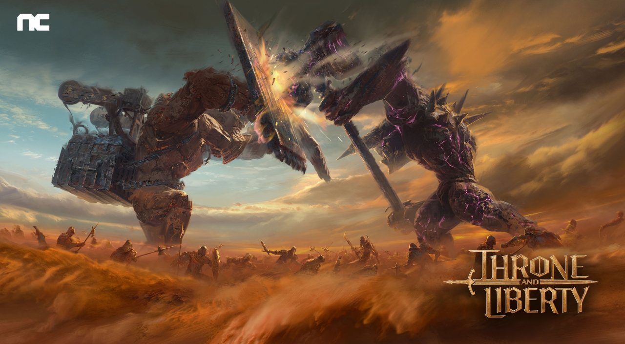 An illustration of Throng and Liberty, NCSoft's massively multiplayer online role-playing game (NCSoft)