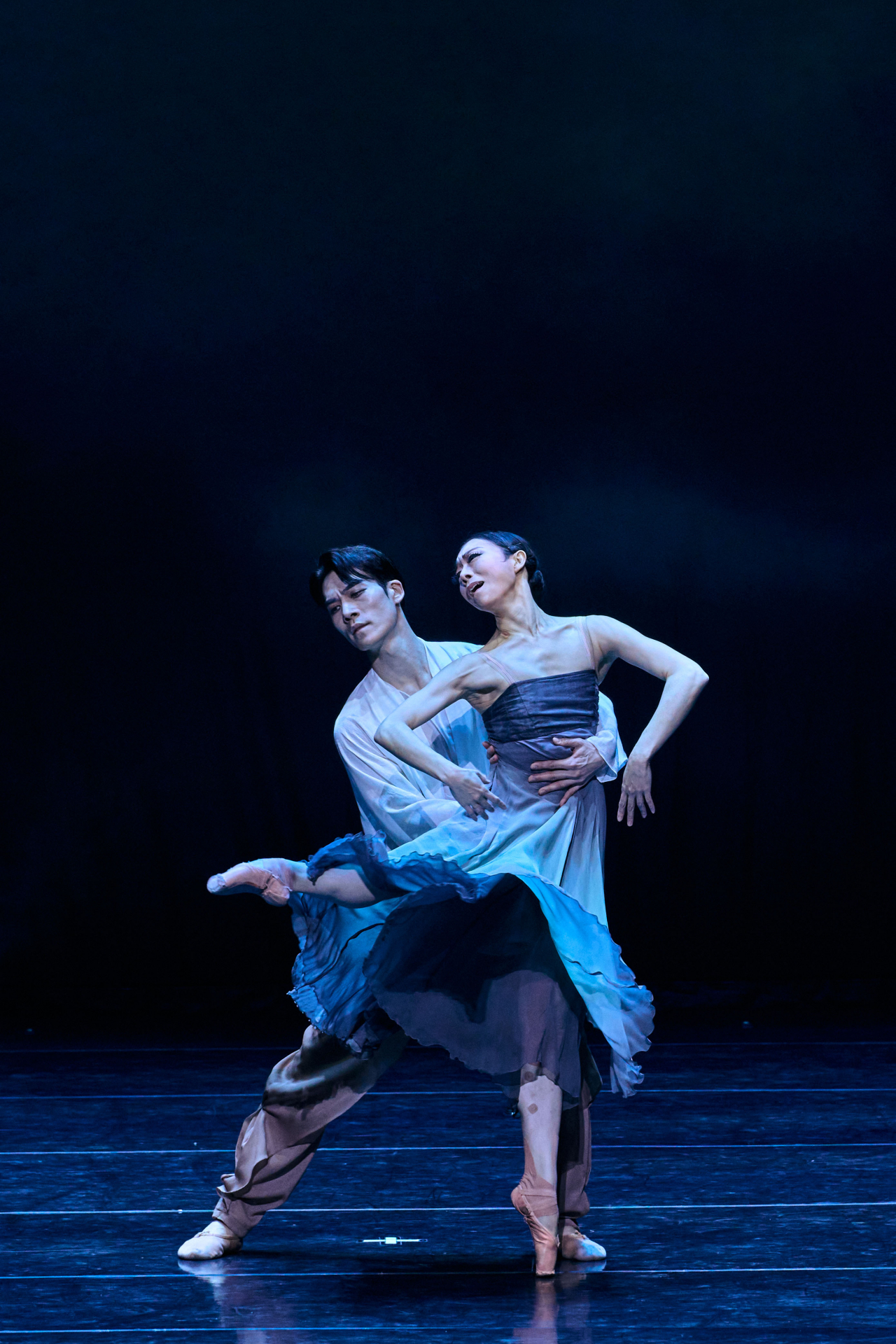 Dancers of the Universal Ballet perform “Mirinaegil” in “Korea Emotion.” (Universal Ballet)