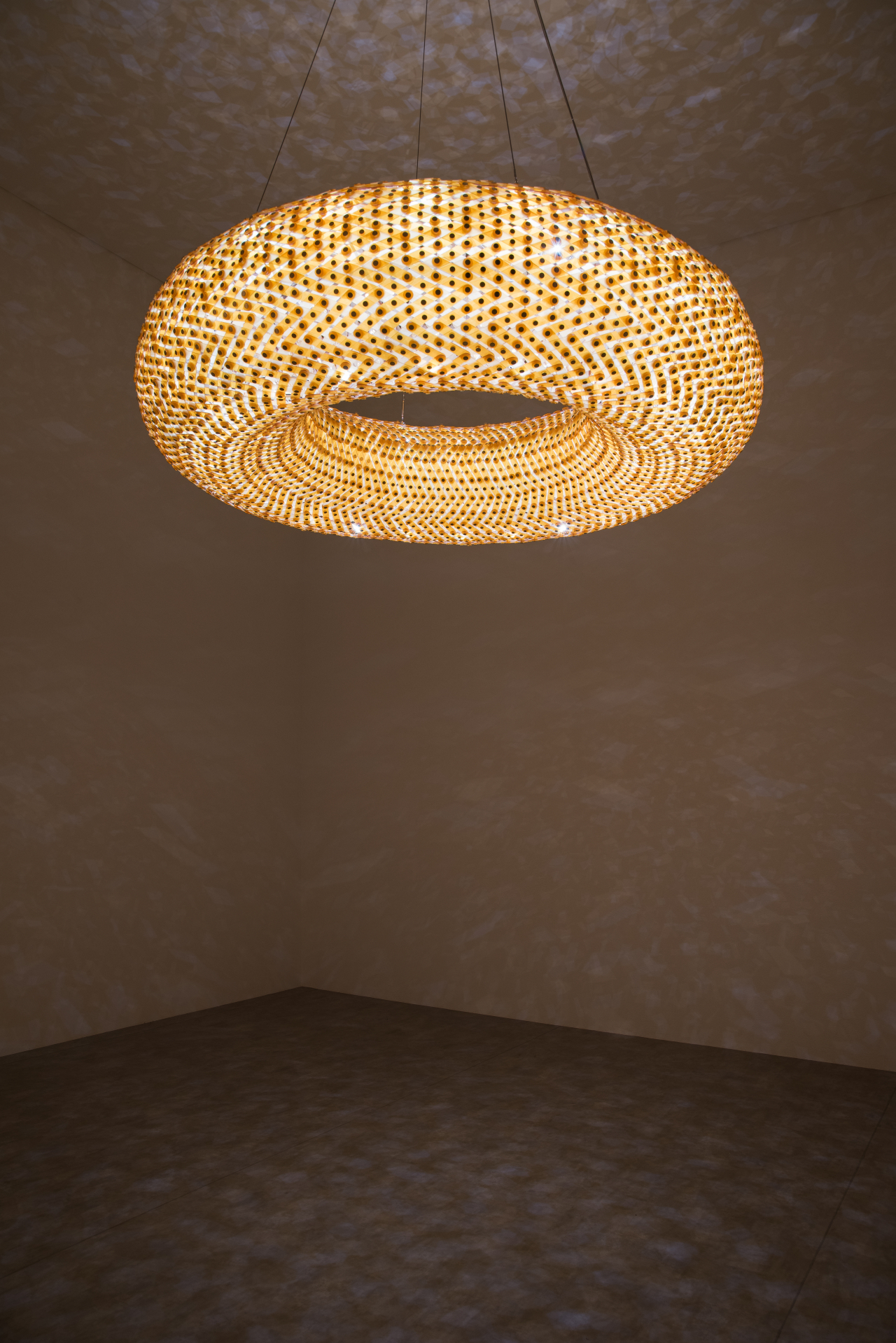 “Constellations 2.0: Object. Light. Consciousness” by Abeer Seikaly (Courtesy of Qatar Museums)