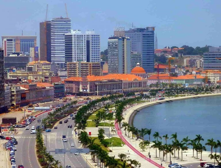 A view of Luanda city in Angola. (Embassy of Angola in Seoul)