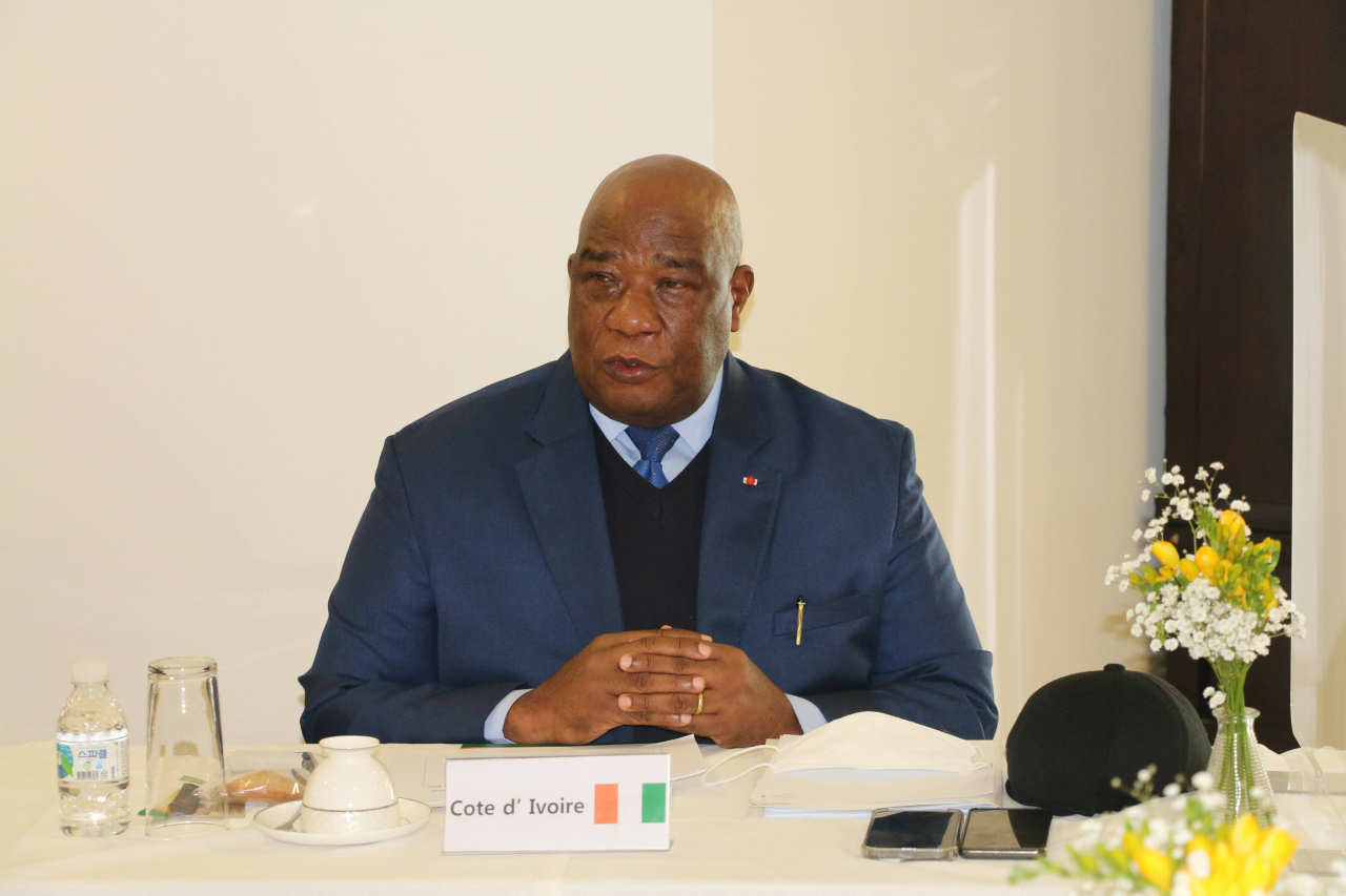 Allou Wanyou Eugene Biti, Ivory Coast's ambassador to Korea (Ivory Coast Embassy in Seoul)