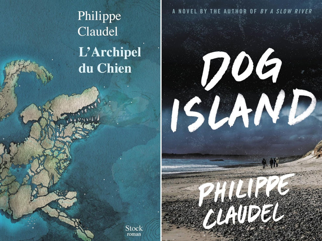 French edition (left) and English edition of 