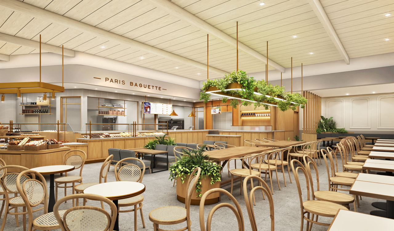 A rendering of the Paris Baguette branch in Manila, the Philippines (SPC Group)