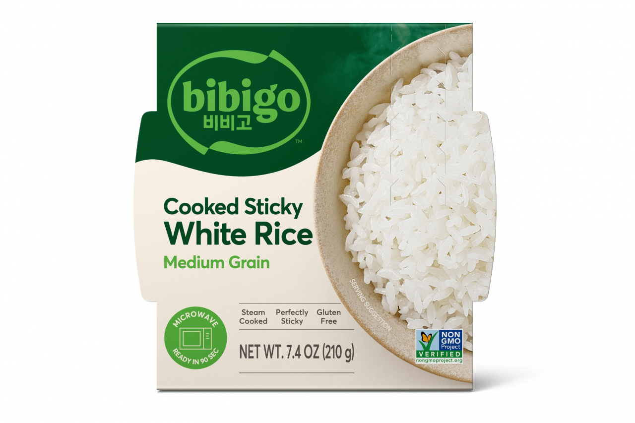 CJ's Bibigo Cooked Sticky White Rice product (CJ CheilJedang)