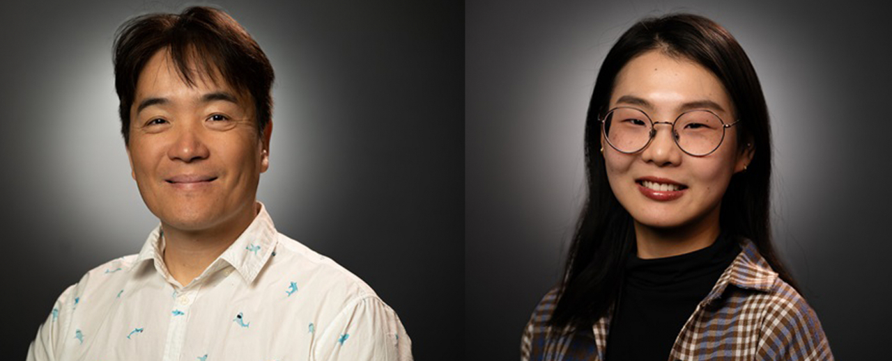 Charlie Kim, senior facial modeler, and Jess Sun, motion capture tracker at Weta FX (Walt Disney Company Korea)