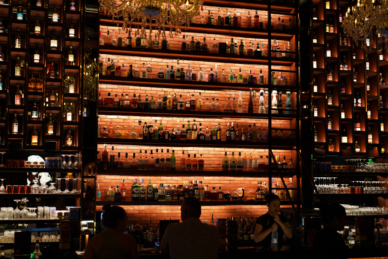 The Whisky Library (Lee Si-jin/The Korea Herald)
