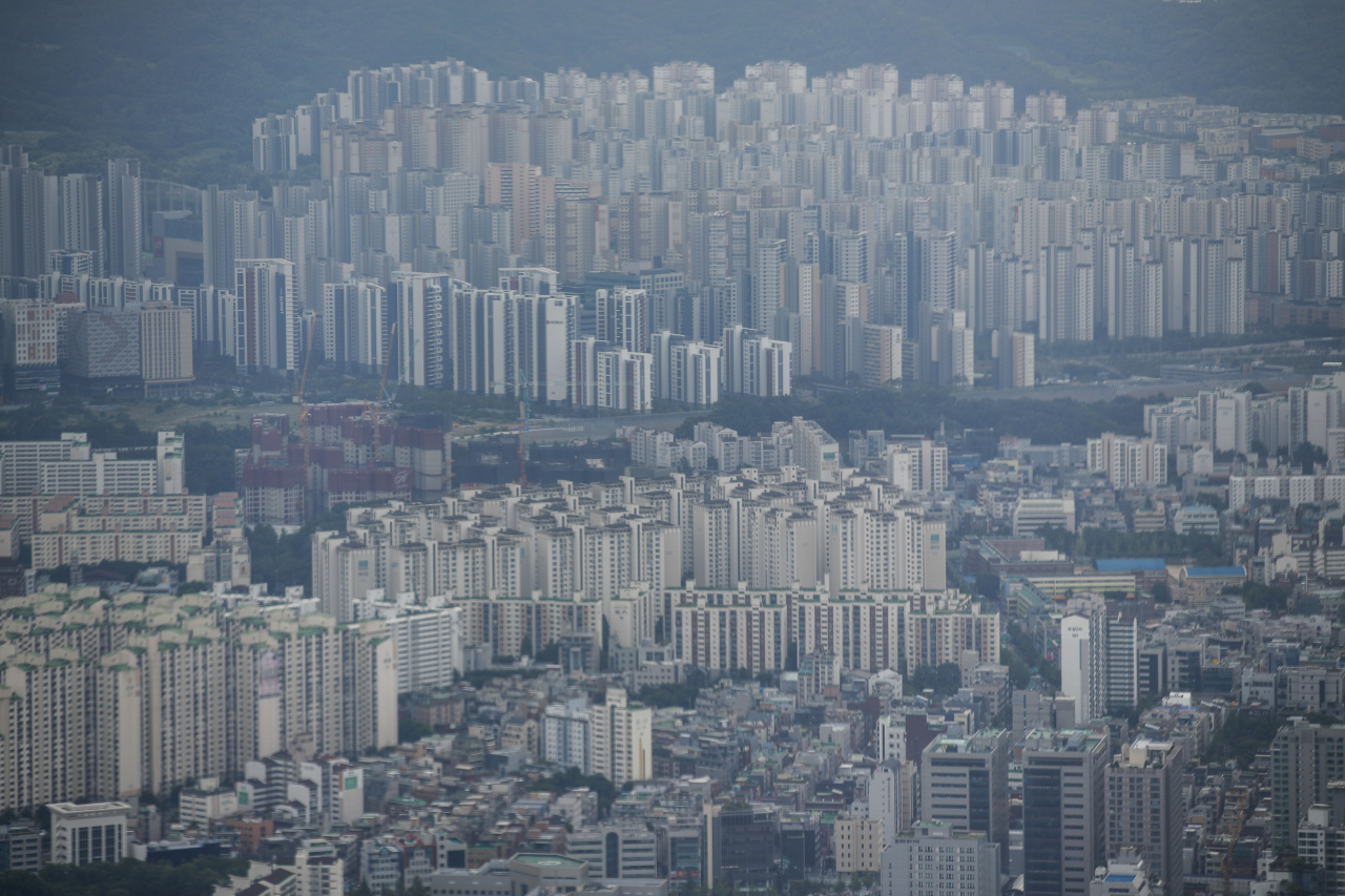 A view of apartment complexes in Seoul (Newsis)