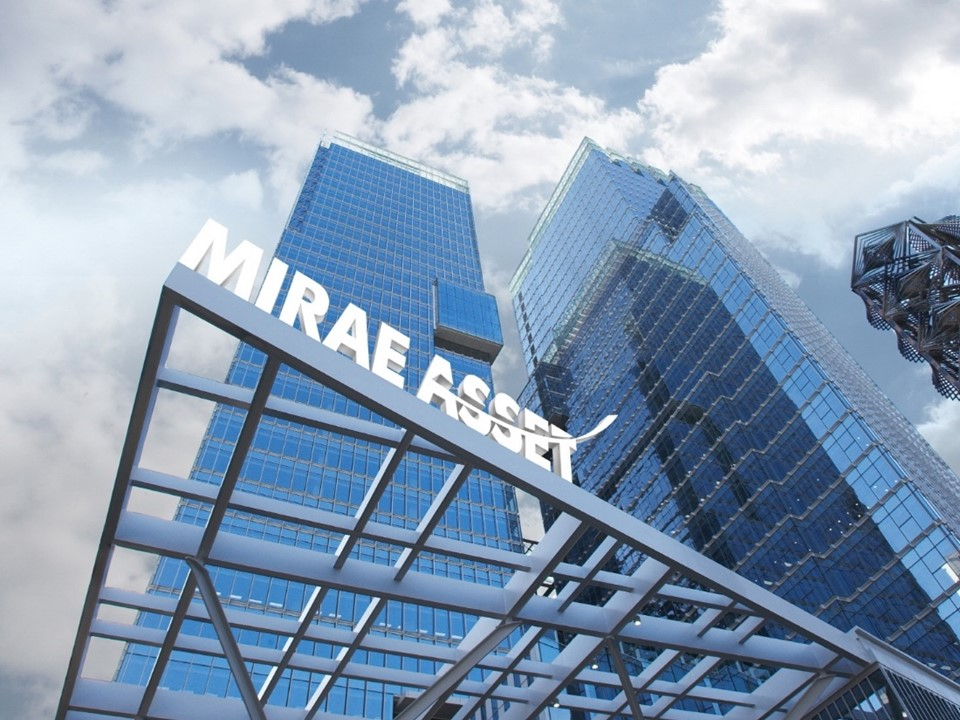 The headquarters of the Mirae Asset Financial Group in Jung-gu, Seoul (Mirae Asset Securities)