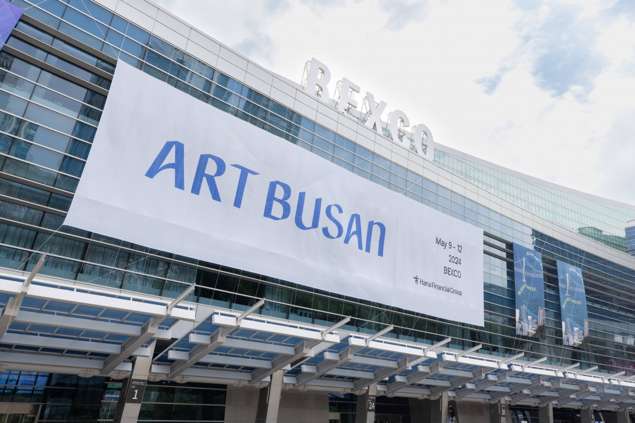 Art Busan 2024 takes place from Thursday to Sunday at Bexco in Busan. (Art Busan)