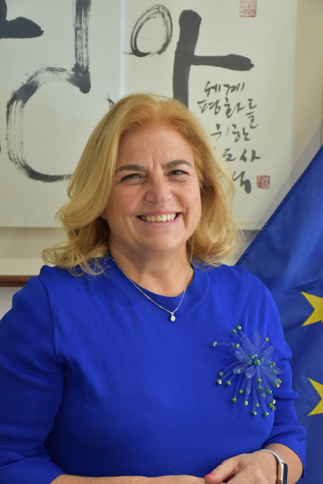 EU Ambassador Maria Castillo Fernandez (Courtesy of Delegation of European Union in Korea)