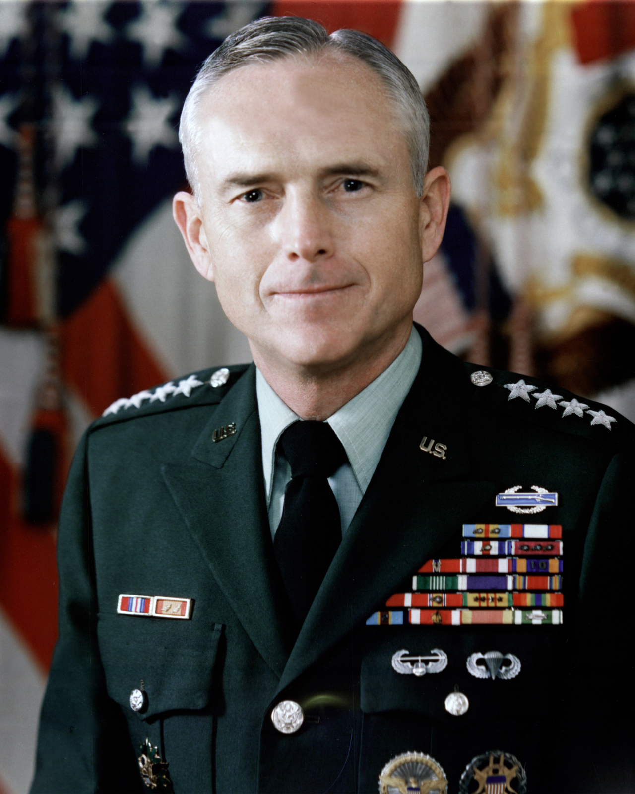US Army Gen. John Adams Wickham Jr., also former commander of the South Korea-US Combined Forces Command (CJ Entertainment)