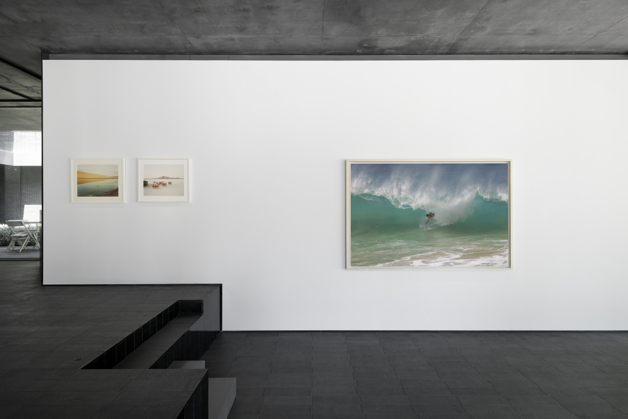 An installation view of “Richard Misrach” at Pace Gallery (Courtesy of the gallery)