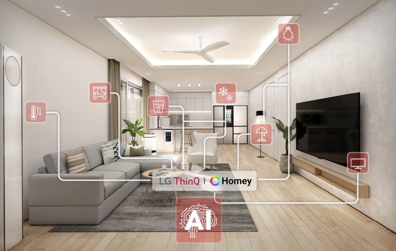 LG Electronics announced Wednesday it was purchasing an 80 percent stake in Athom, a smart home platform firm. (LG Electronics)