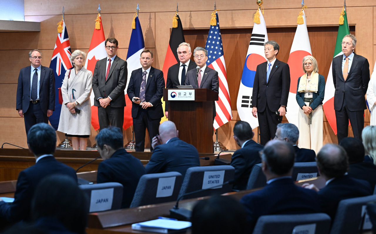 New multilateral N. Korea sanctions monitoring team debuts in Seoul